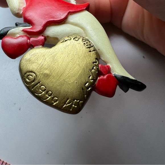 Vintage Betty Boop in Red Mini Dress Christmas Ornament 1999 - Picture 4 of 5